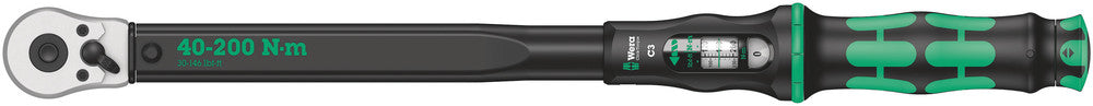 Wera Tools - Click-Torque C 3 torque wrench with reversible ratchet, 40-200 Nm