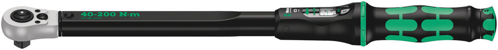 Wera Tools - Click-Torque C 3 Push R/L adjustable torque wrench for clockwise and anti-clockwise torque-control, 40-200 Nm
