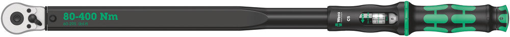 Wera Tools - Click-Torque C 5 torque wrench with reversible ratchet, 80-400 Nm