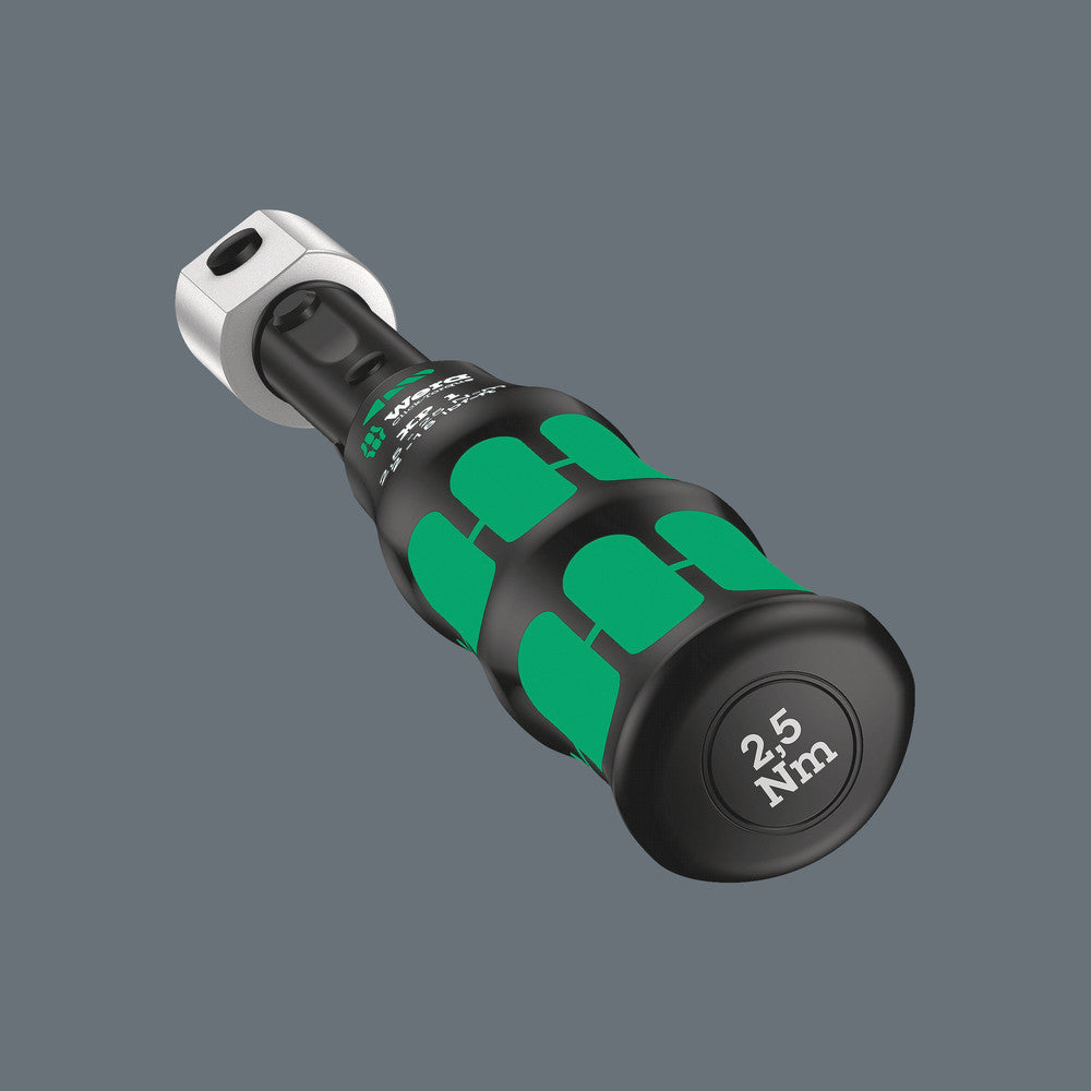 Wera Tools - Click-Torque XP 1 pre-set adjustable torque wrench for insert tools, 2.5-25 Nm, 2.5 Nm