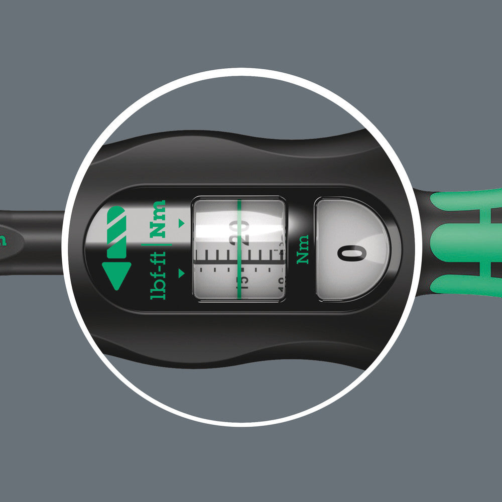 Wera Tools - Click-Torque X 3 torque wrench for insert tools, 20-100 Nm