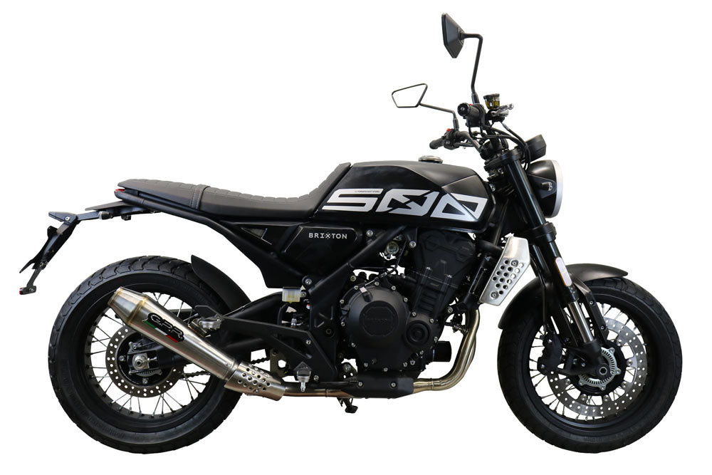 GPR-Exhaust---Ultracone-Slip-on-for-CroSsfire-500-X-from-2022-to-2023-dB-Killer-Link-Pipe