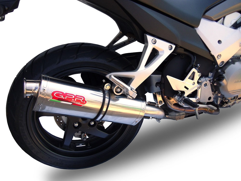 GPR-Exhaust---Trioval-Slip-on-for-VFR-800-X-Crossrunner-800-from-2011-to-2014-dB-Killer-Link-Pipe