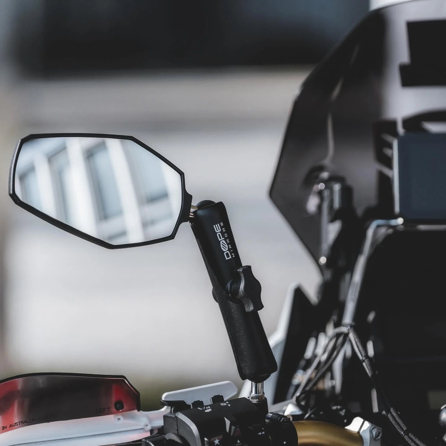 Dope - Motorcycle dual-sport mirrors (pair)