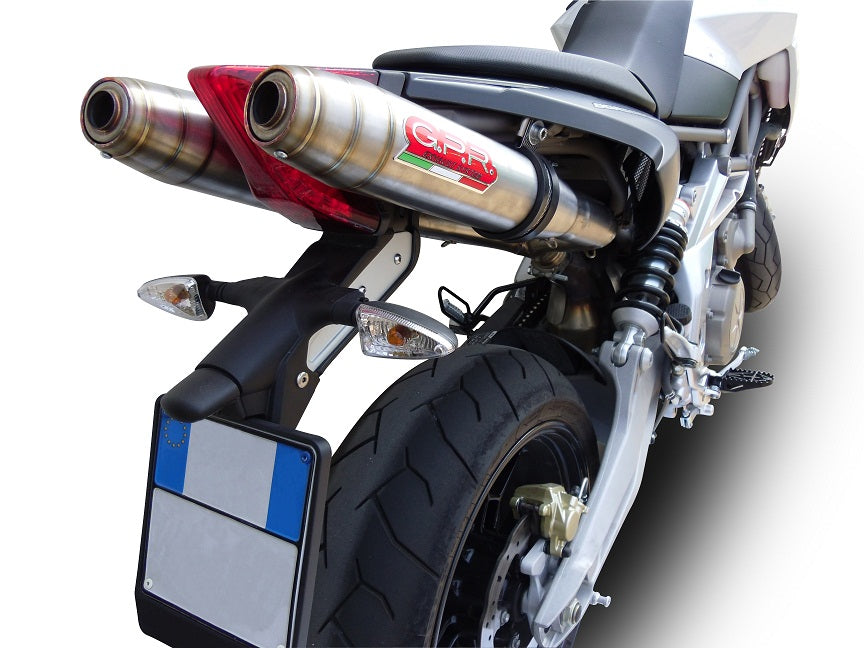 GPR-Exhaust---Deeptone-Inox-RACING-Double-Slip-on-for-Shiver-900-from-2017-to-2020-Link-Pipes
