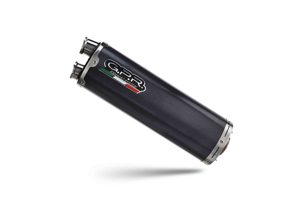 GPR-Exhaust---Dual-Poppy-Slip-on-for-TRK-702-from-2023-to-2024-dB-Killer-Link-Pipe