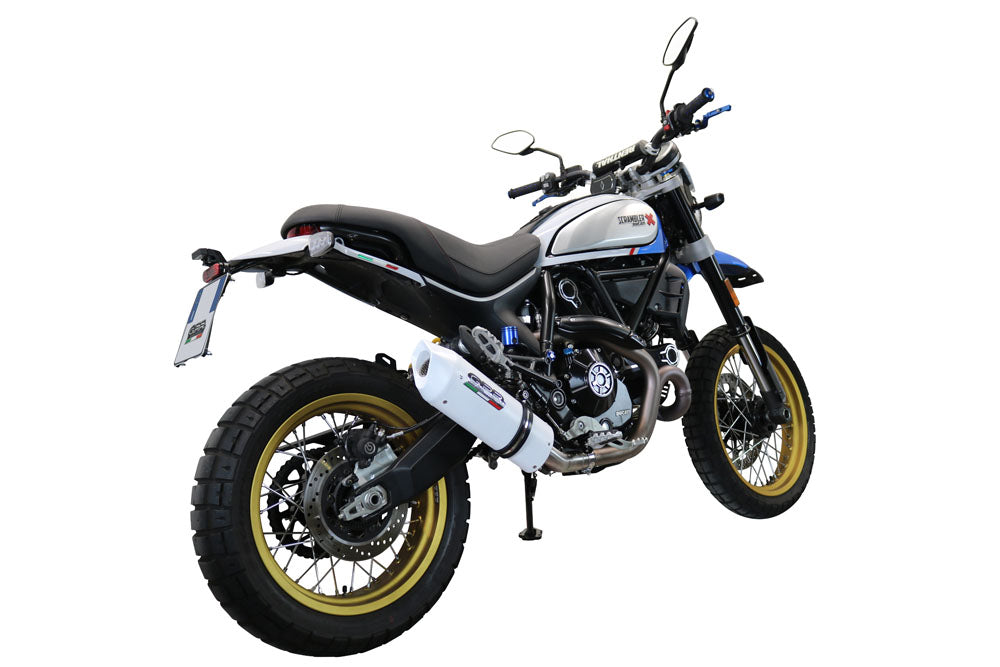 GPR-Exhaust---Albus-Evo4-Slip-on-for-Scrambler-800-Urban-Motard-from-2021-to-2023-dB-Killer-Link-Pipe-Catalyst