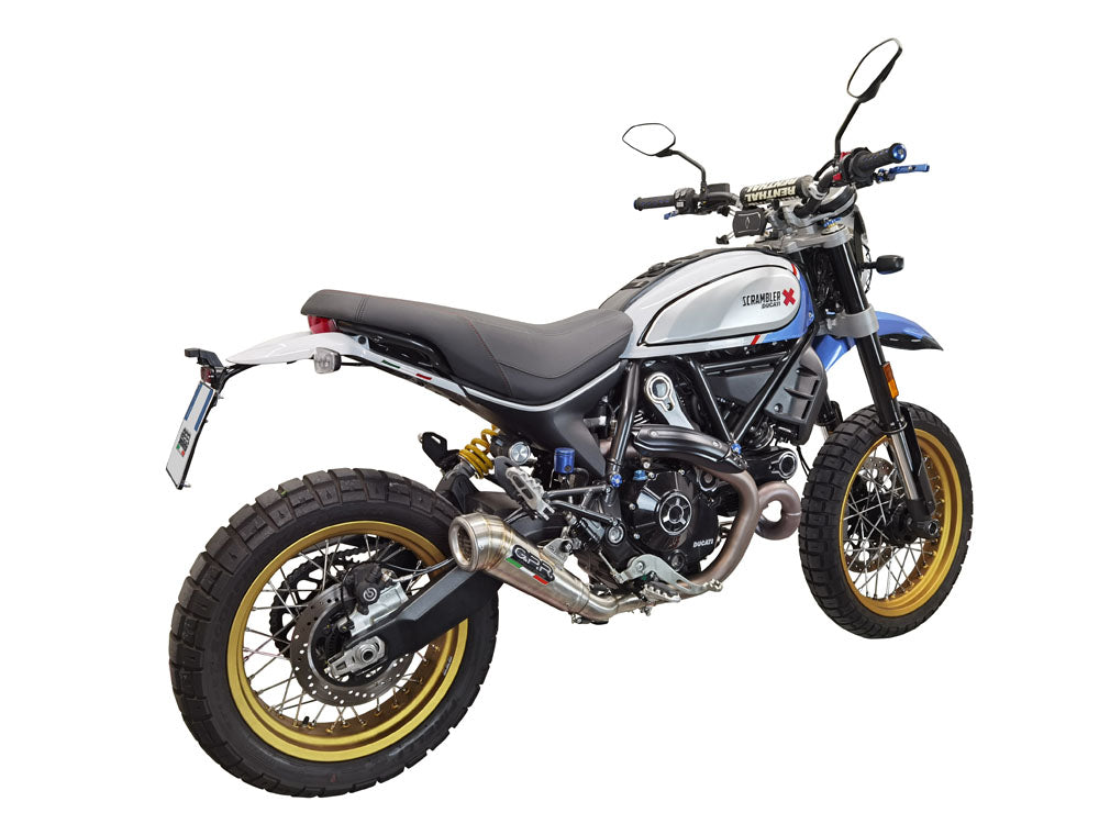 GPR-Exhaust---Powercone-Evo-Slip-on-for-Scrambler-800-Nightshift-Urban-Motard-from-2021-to-2022-dB-Killer-Link-Pipe-Catalyst