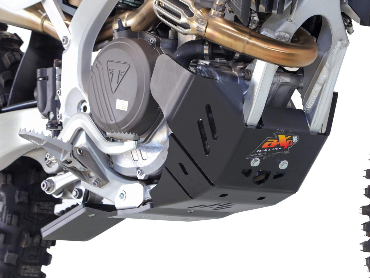 AXP Racing - Skid Plate Triumph TF 250-X / TF 250-E with linkage guard (2025 - 2026)