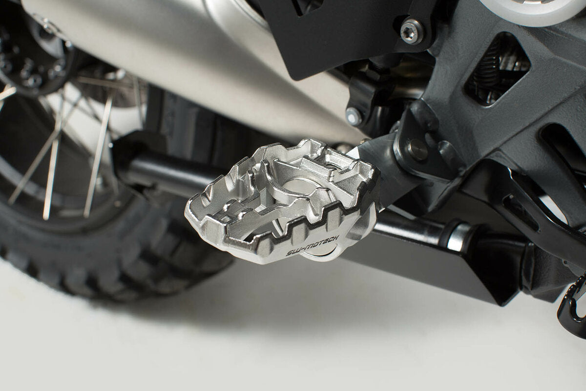 SW-Motech - Engine Guard Evo Footrest Kit for Honda / Suzuki / KTM models