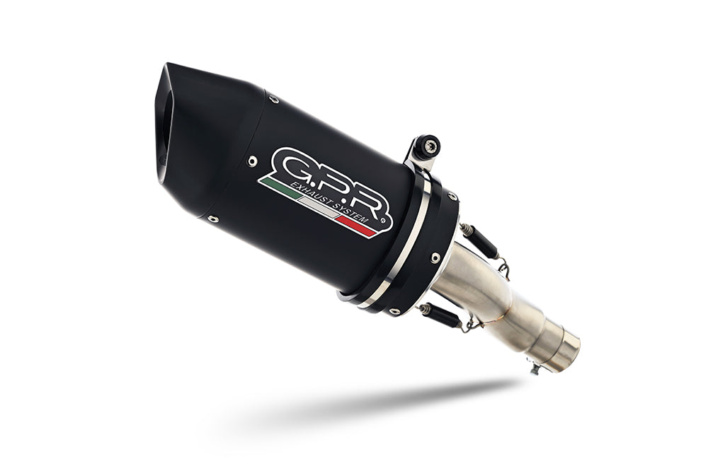 GPR-Exhaust---Furore-Evo4-Nero-Slip-on-for-RC-390-from-2022-to-2024-dB-Killer-Link-Pipe