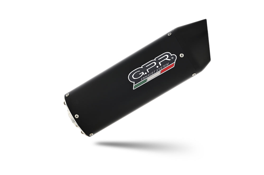 GPR-Exhaust---Furore-Evo4-Nero-Slip-on-for-SMC-690-R-from-2019-to-2020-dB-Killer-Link-Pipe-Catalyst