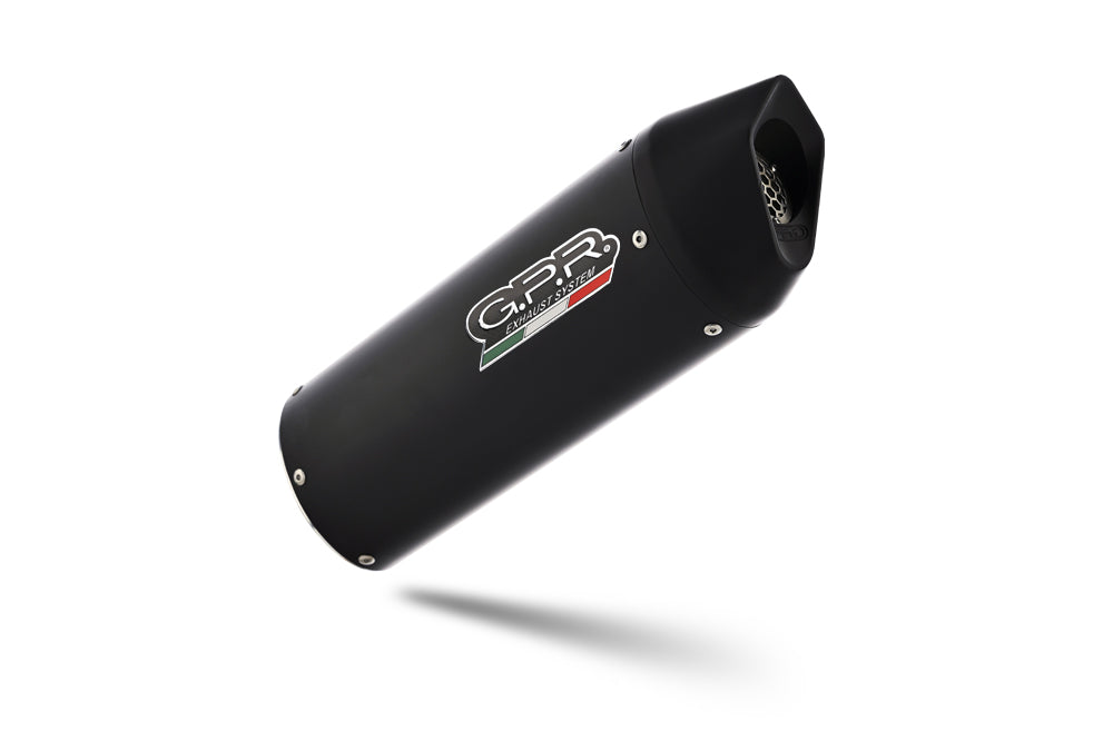 GPR-Exhaust---Furore-Evo4-Nero-Slip-on-for-V85-TT-from-2021-to-2024-dB-Killer-Link-Pipe