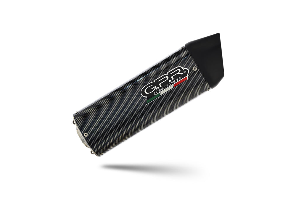 GPR-Exhaust---Furore-Evo4-Poppy-Slip-on-for-Supermoto-701-from-2021-to-2024-dB-Killer-Link-Pipe-Catalyst
