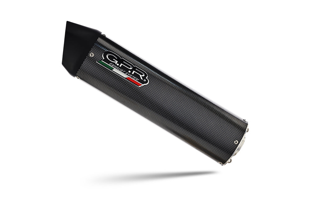 GPR-Exhaust---Furore-Evo4-Poppy-Slip-on-for-XTM-125-Enduro-from-2021-to-2023-dB-Killer-Link-Pipe-Catalyst