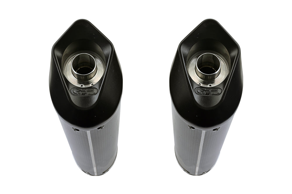 GPR-Exhaust---Furore-Poppy-Double-Slip-on-for-Monster-600-from-2001-to-2003-dB-Killer-Link-Pipes