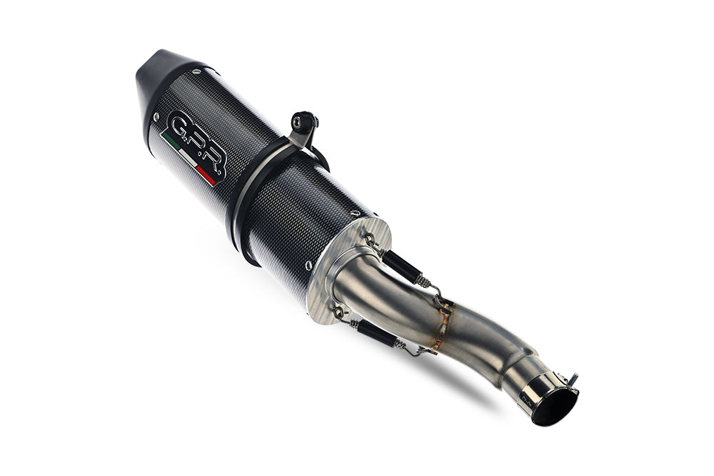 GPR-Exhaust---Furore-Poppy-Full-Line-for-CBF-125-I.E.-from-2004-to-2014-dB-Killer-Catalyst