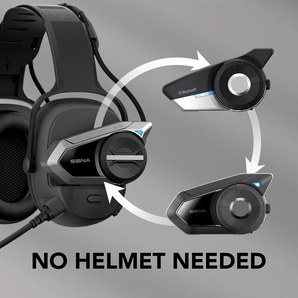Sena - Earmuff Cradle for 20S, 20S EVO, 30K, 50S