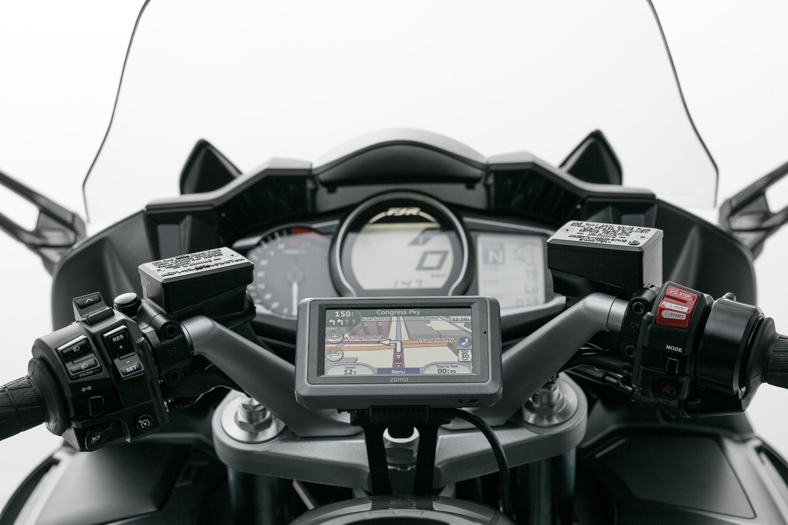 SW-Motech - GPS Mount for Yamaha FJR1300 (04-22)