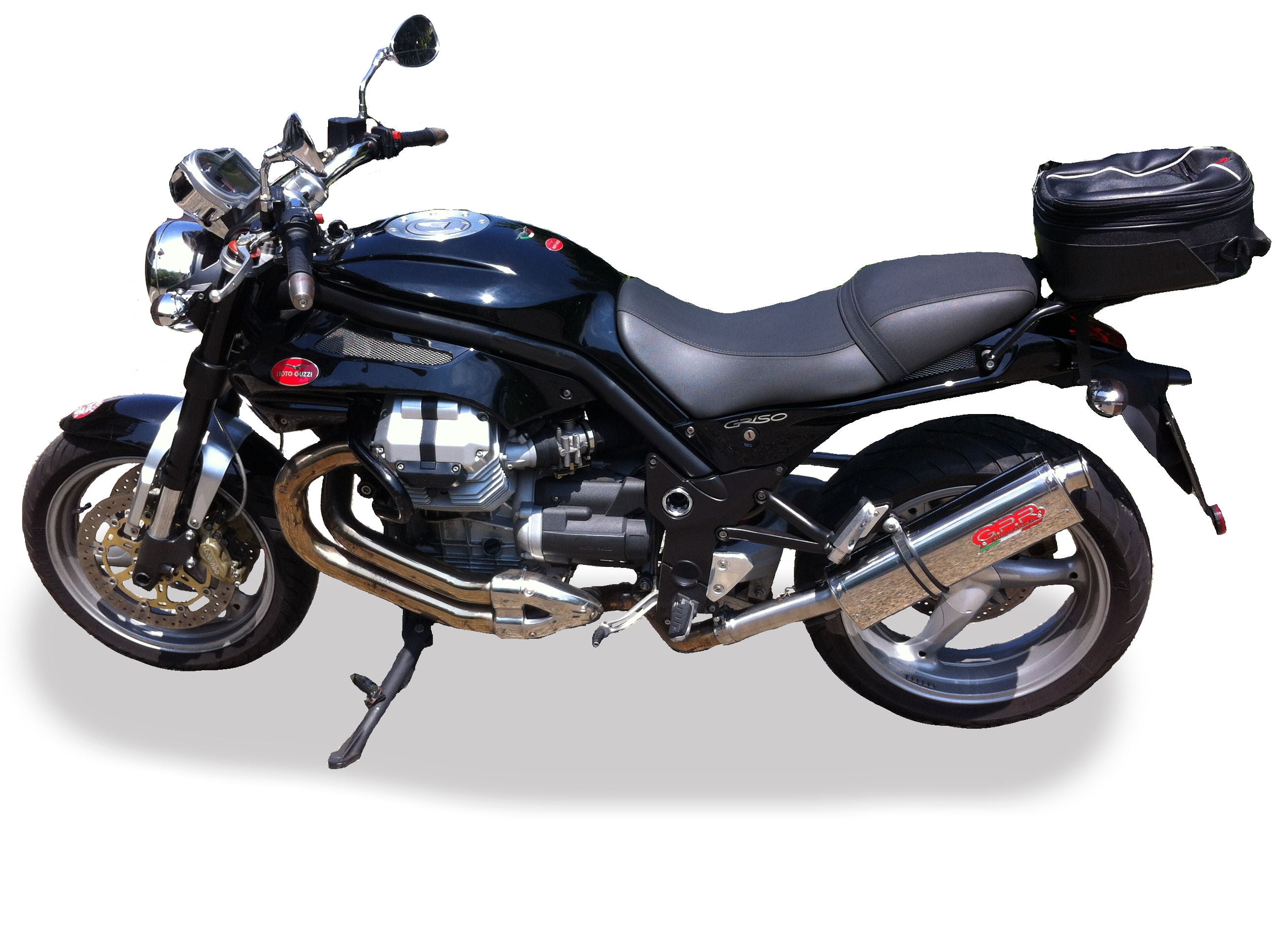 GPR-Exhaust---Trioval-Slip-on-for-Griso-1100-from-2005-to-2008-dB-Killer-Link-Pipe-Catalyst