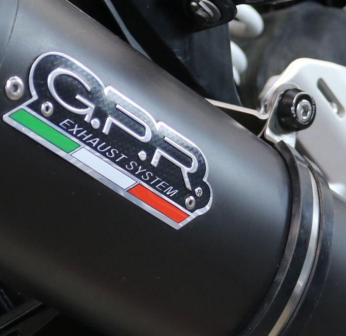 GPR-Exhaust---Furore-Evo4-Nero-Slip-on-for-Svartpilen-401-from-2020-to-2020-dB-Killer-Link-Pipe