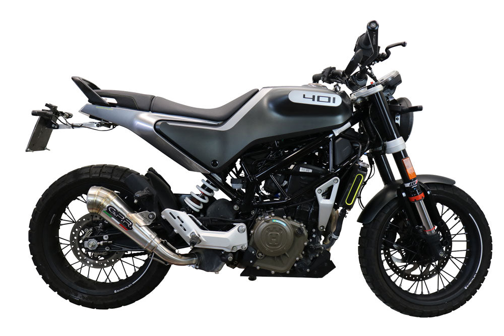 GPR-Exhaust---Powercone-Evo-Slip-on-for-Vitpilen-401-from-2021-to-2023-dB-Killer-Link-Pipe