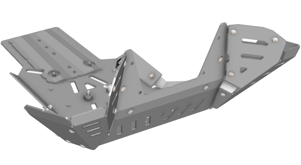 Crosspro - Aluminum Skid Plate for KTM 790 Adventure, 890 Adventure, 890 Adventure R
