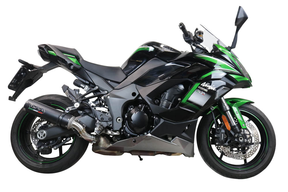 GPR-Exhaust---M3-Black-Titanium-Slip-on-for-Ninja-1000-SX-from-2020-to-2020-dB-Killer-Link-Pipe