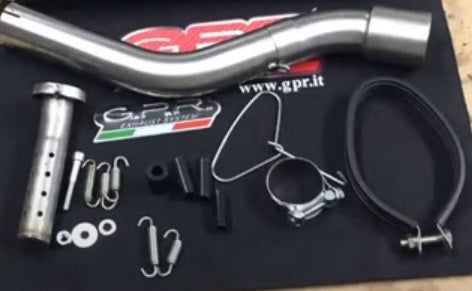 GPR-Exhaust---Furore-Nero-Slip-on-for-KLR-600-from-1985-to-2004-dB-Killer-Link-Pipe