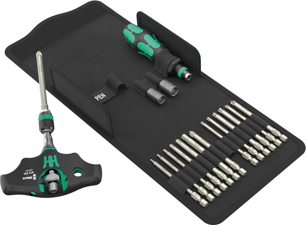 Wera Tools - Kraftform Kompakt 400 RA SHK Set 1