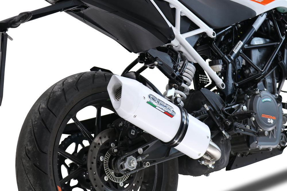 GPR-Exhaust---Albus-Evo4-Slip-on-for-DUKE-390-from-2021-to-2024-dB-Killer-Link-Pipe