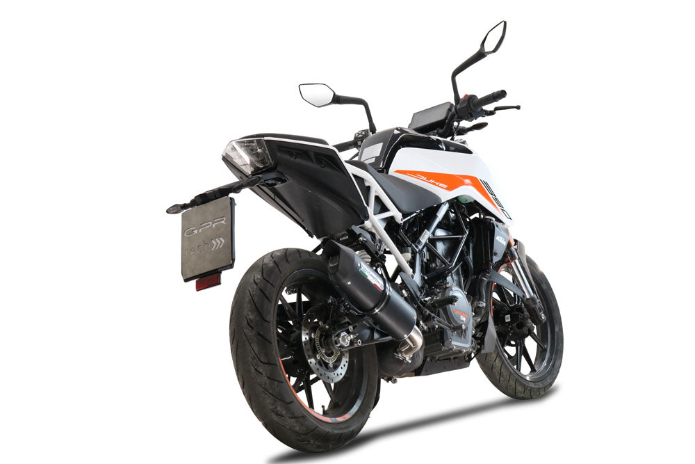 GPR-Exhaust---Furore-Nero-RACING-Slip-on-for-DUKE-250-from-2021-to-2023-Link-Pipe