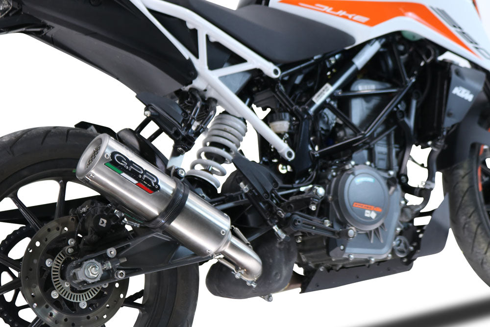 GPR-Exhaust---M3-Inox-RACING-Slip-on-for-DUKE-125-from-2021-to-2023-Link-Pipe