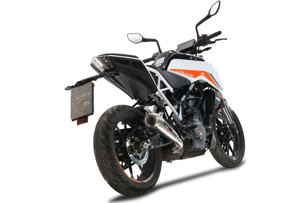 GPR-Exhaust---Powercone-Evo-Slip-on-for-DUKE-125-from-2021-to-2023-dB-Killer-Link-Pipe