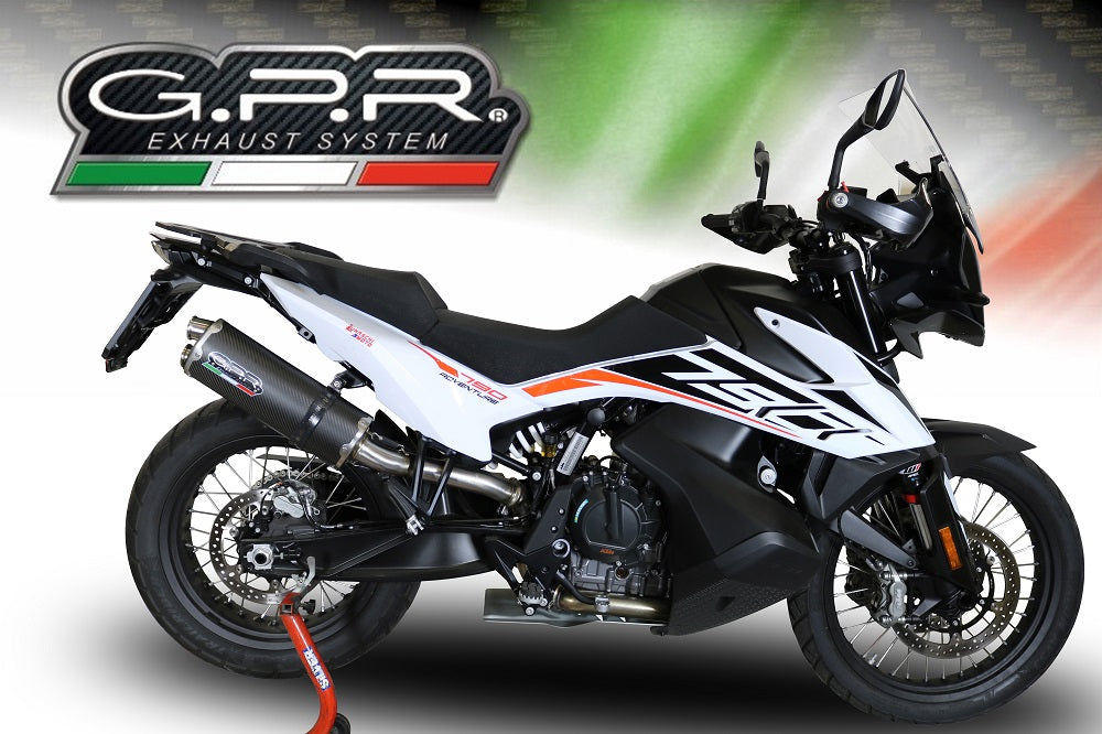 GPR-Exhaust---Dual-Poppy-Slip-on-for-Adventure-790-from-2018-to-2020-dB-Killer-Link-Pipe