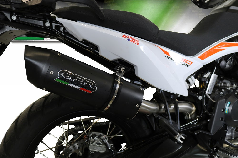 GPR-Exhaust---Furore-Evo4-Nero-Slip-on-for-Adventure-790-from-2025-to-2026-dB-Killer-Link-Pipe