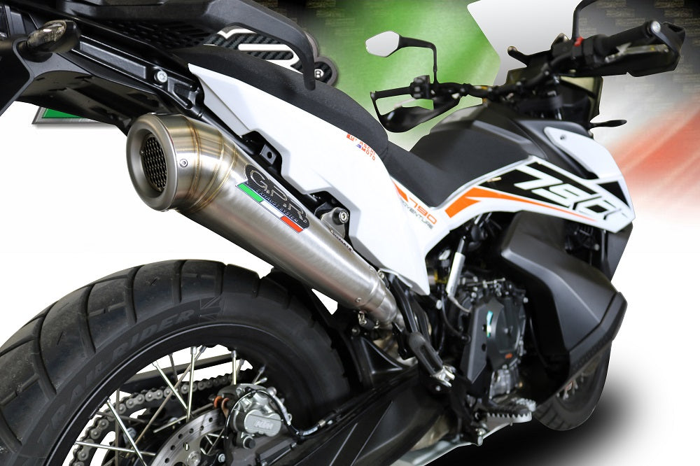 GPR-Exhaust---Powercone-Evo-Slip-on-for-Adventure-790-from-2021-to-2024-dB-Killer-Link-Pipe