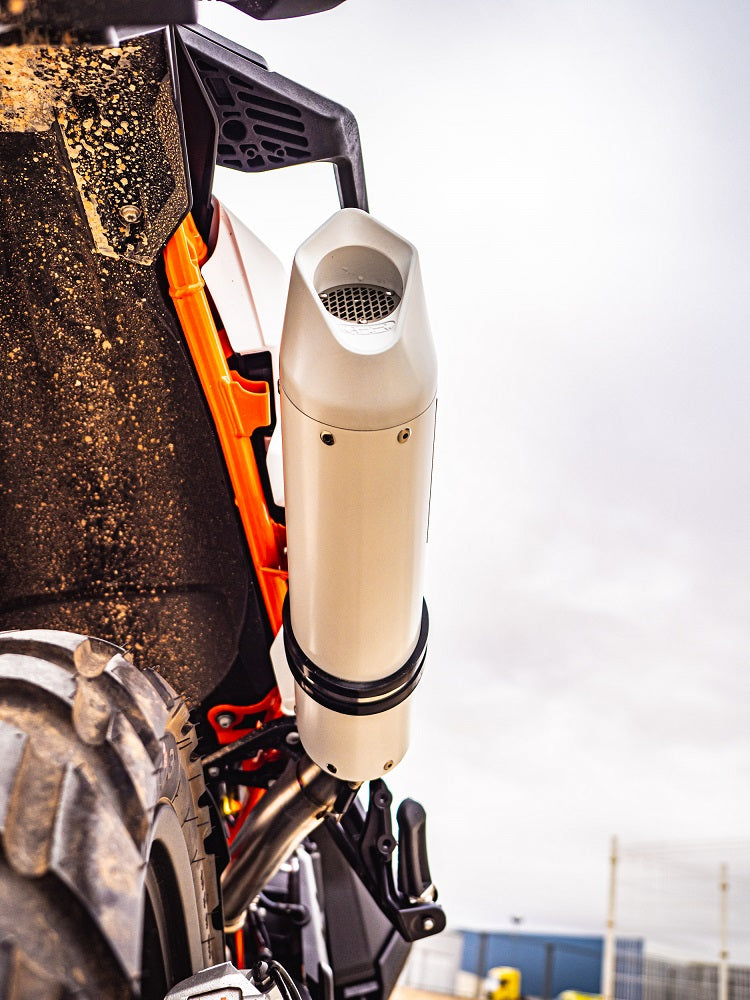 GPR-Exhaust---Albus-Evo4-Slip-on-for-Adventure-890-from-2021-to-2024-dB-Killer-Link-Pipe