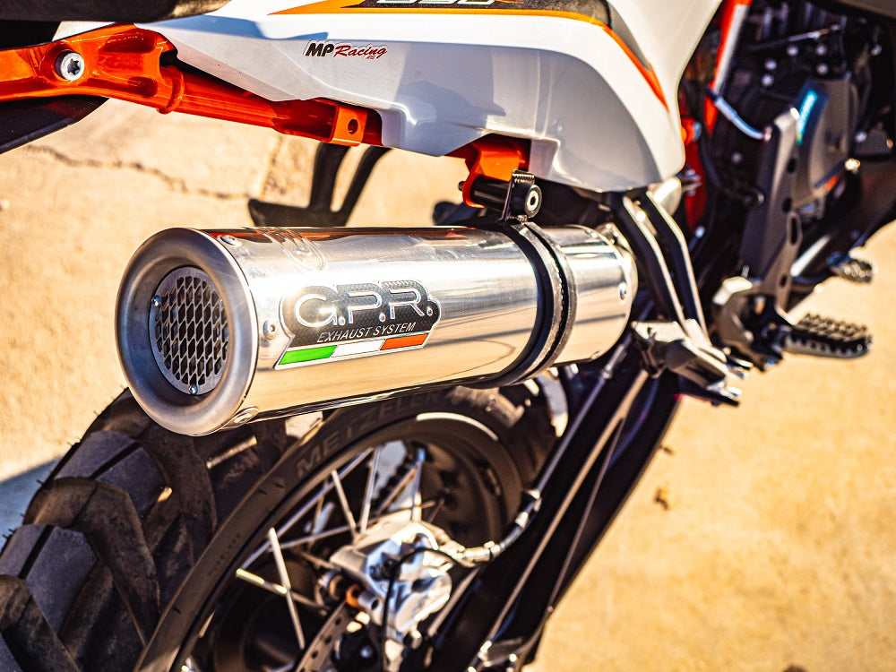 GPR-Exhaust---M3-Inox-RACING-Slip-on-for-Norden-901-from-2022-to-2024-Link-Pipe