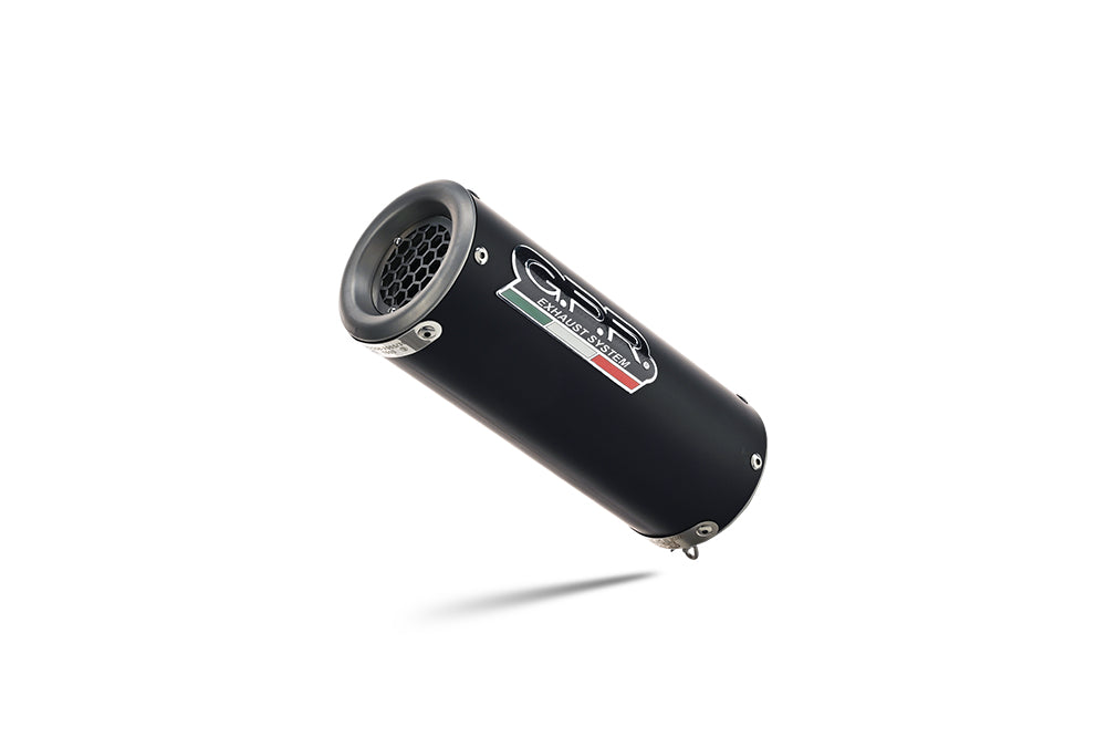GPR-Exhaust---M3-Black-Titanium-Full-Line-for-Mt-07-from-2017-to-2020-dB-Killer-Catalyst