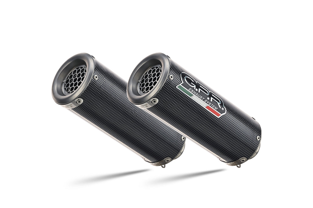GPR-Exhaust---M3-Poppy-Double-Slip-on-for-Monster-1100-from-2009-to-2010-dB-Killer-Link-Pipes-Catalysts