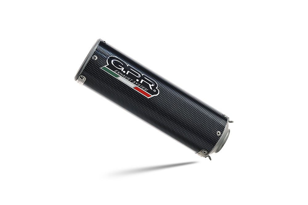 GPR-Exhaust---M3-Poppy-Slip-on-for-Monster-821-from-2017-to-2021-dB-Killer-Link-Pipe-Catalyst