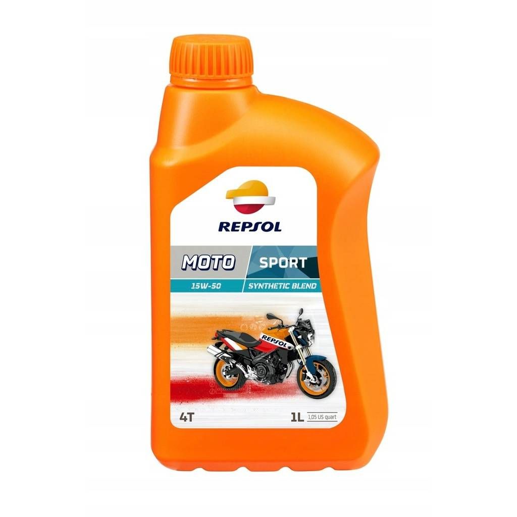 Repsol - Moto Sport 4T Semi-Synthetic Engine Oil - 15W50