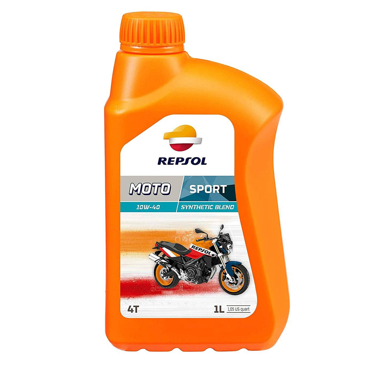Repsol - Moto Sport 4T Semi-Synthetic Engine Oil - 10W40