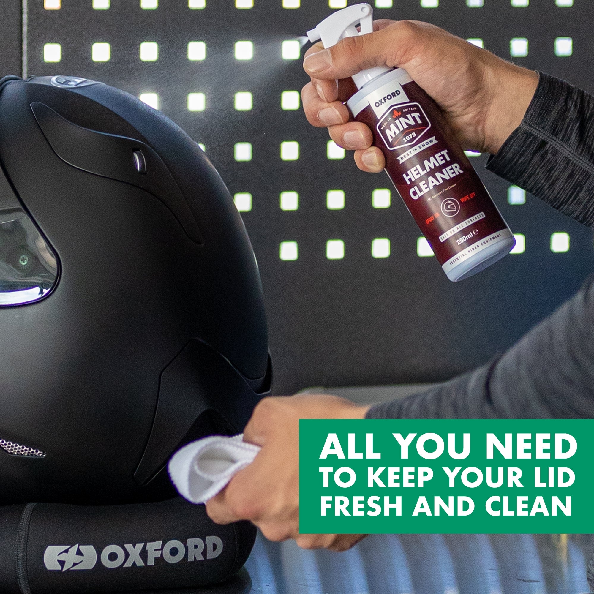Oxford - Mint Helmet Care Kit XL