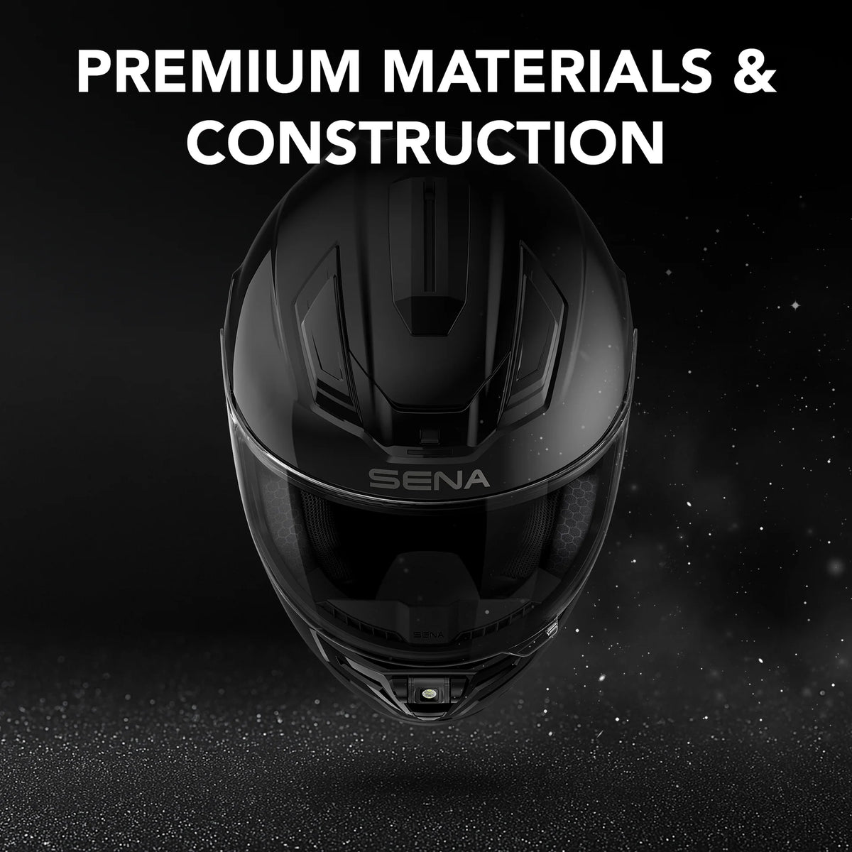Sena - PHANTOM ANC Full-Face Helmet with Integrated Comm System