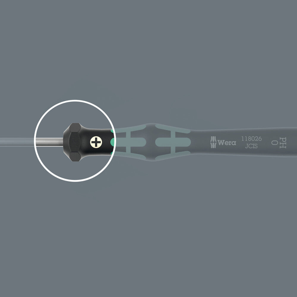 Wera Tools - 2050 PH Screwdriver for Phillips screws for electronic applications