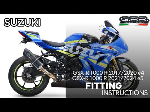 GPR-Exhaust---Powercone-Evo-Slip-on-for-Gsx-R-1000-1000-R-from-2021-to-2025-dB-Killer-Link-Pipe
