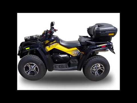 GPR-Exhaust---Deeptone-Atv-Slip-on-for-Outlander-800-MAX-from-2009-to-2015-dB-Killer-Link-Pipe