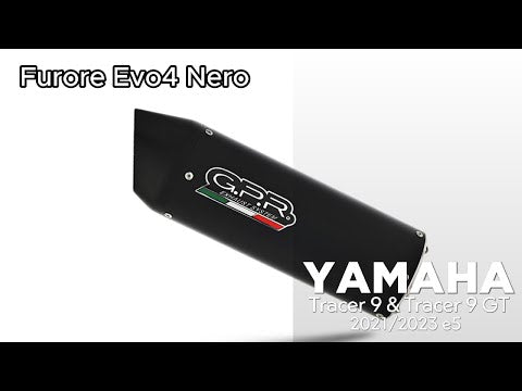 GPR-Exhaust---Furore-Evo4-Nero-Full-Line-for-Tracer-9-from-2021-to-2024-dB-Killer-Catalyst